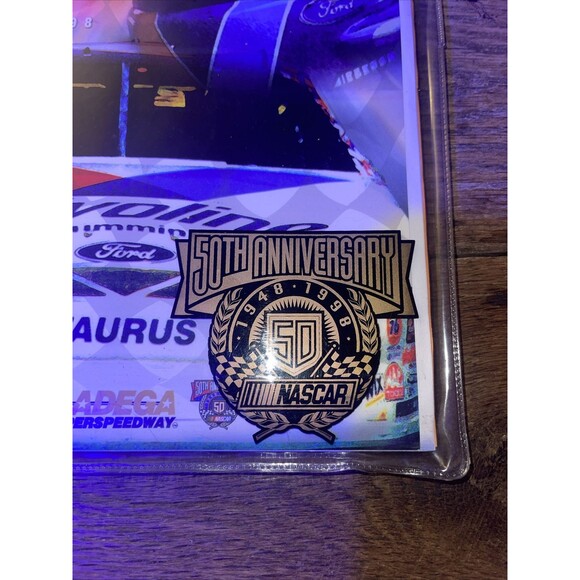 DieHard 500 Die Hard April 26, 1998 Talladega Superspeedway Program Plus Sleeve - Picture 2 of 3